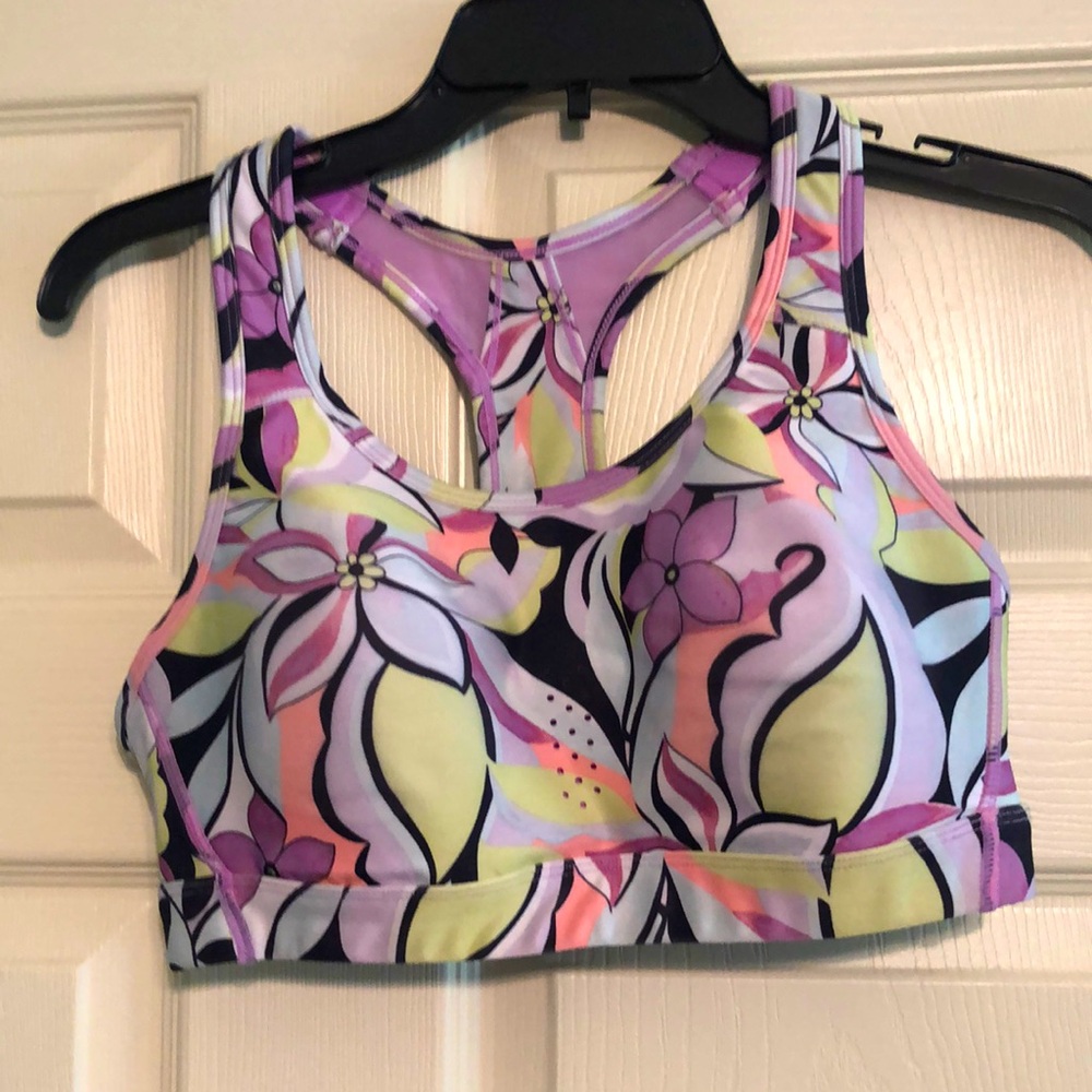 Avia Multi-color Sports Bra Size Medium